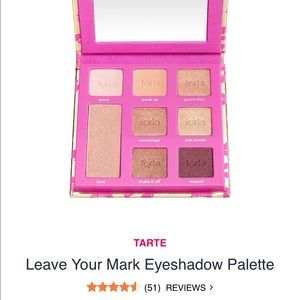 NEW Tarte Leave Your Mark Eye Shadow Palette